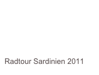 




Radtour Sardinien 2011